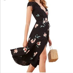 Reformation Carina midi dress size small NWOT